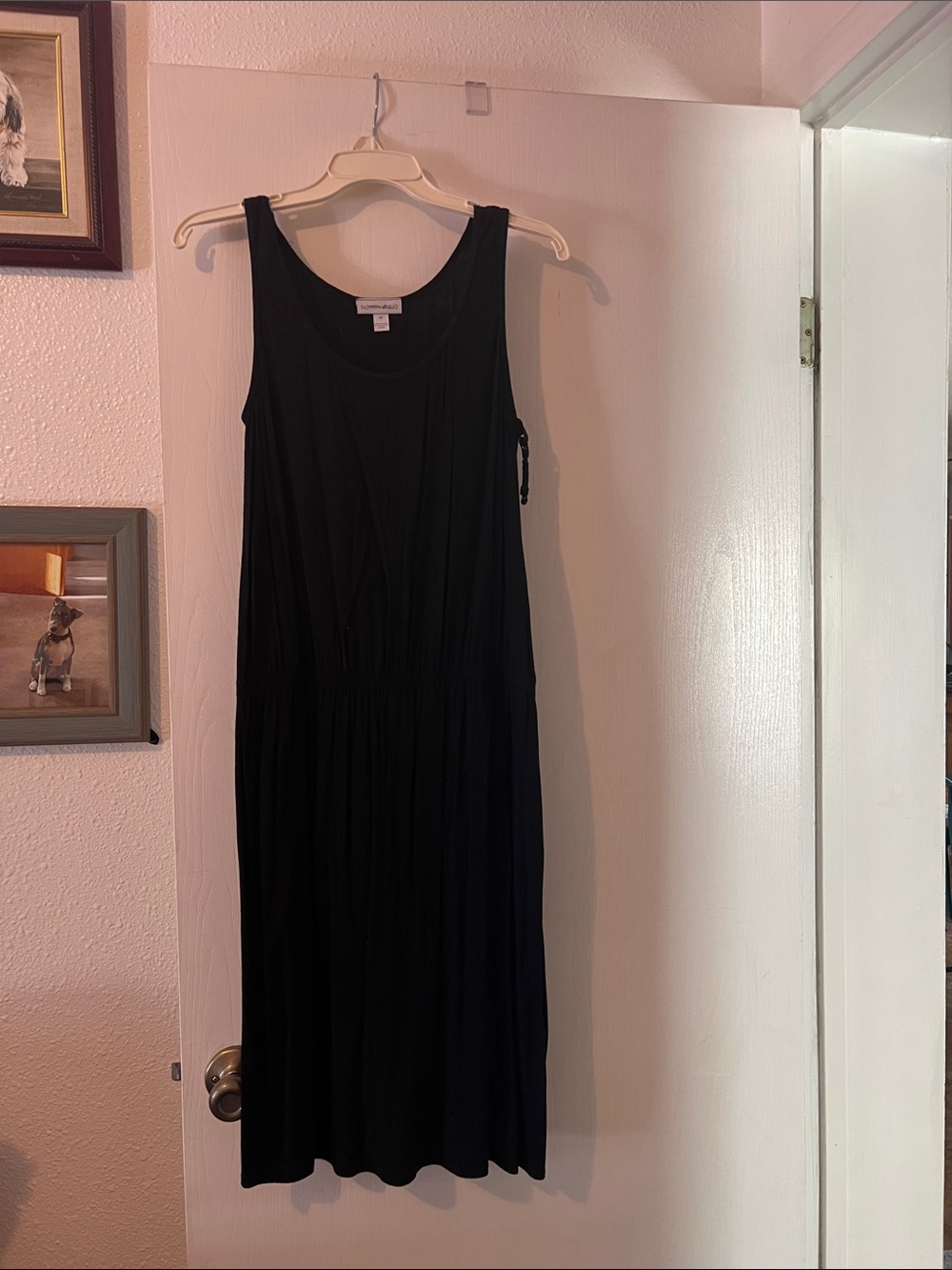 Fashion Bug Black Sleeveless Midi Dress